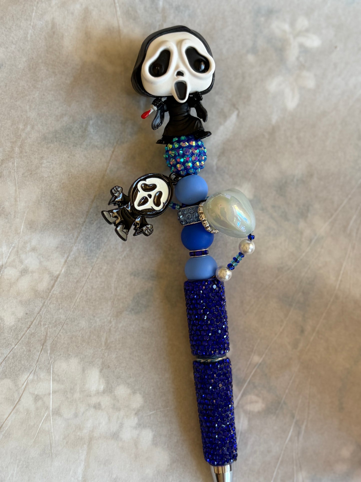 Ghostie Custom Rhinestone embellished luxury pen 🖤