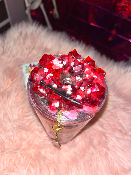 24 oz blood drop Tiffany and Chucky tumbler!