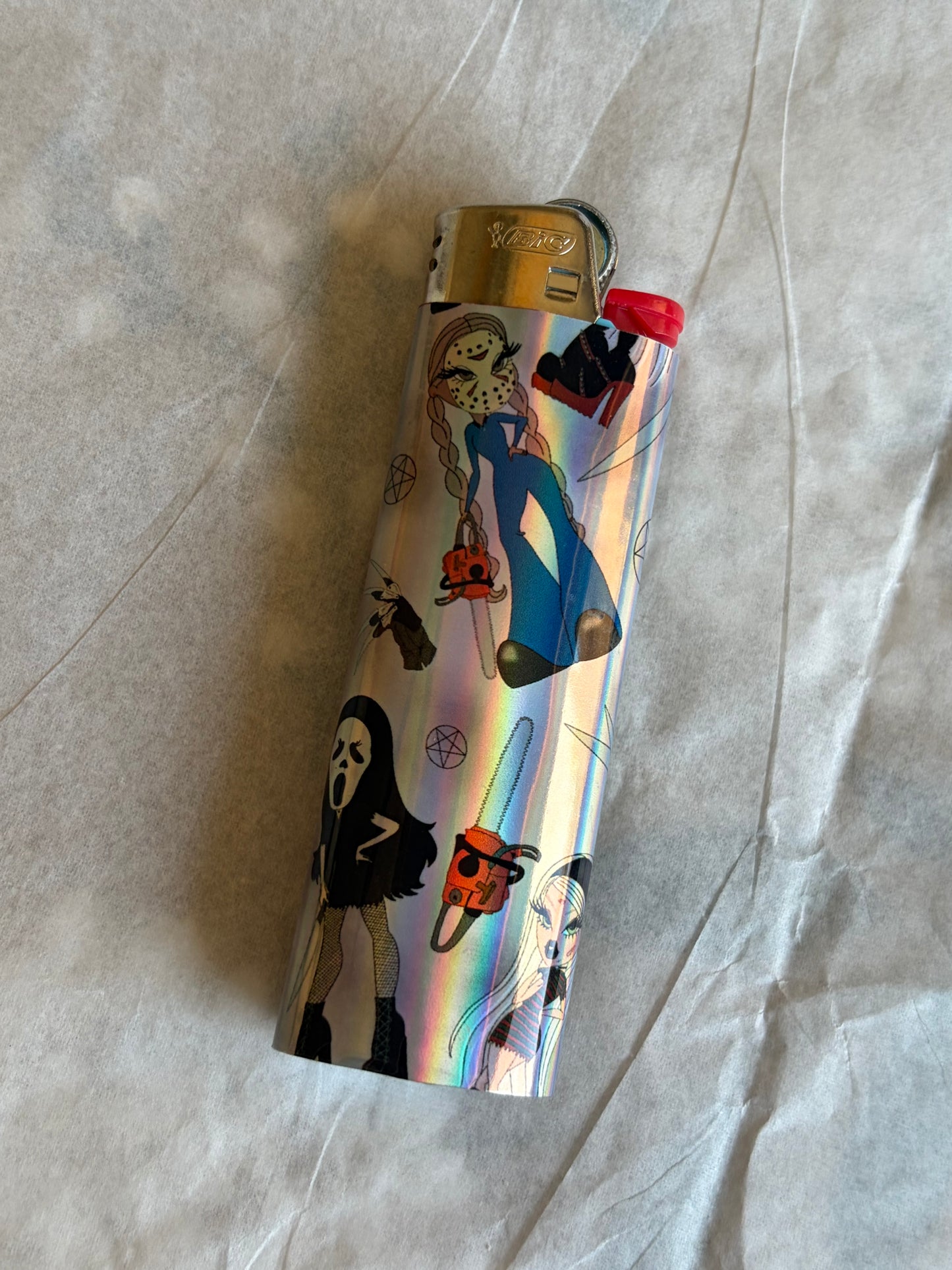 Custom horror lighters 🖤
