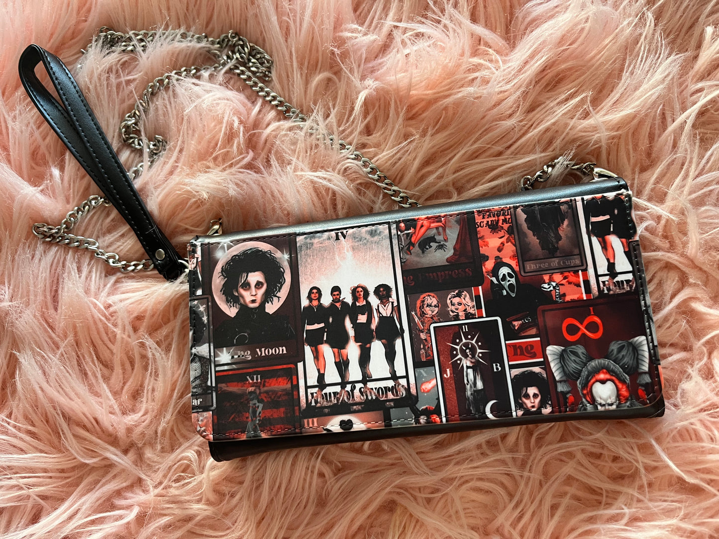 🖤 Gothic Horror Wallet Crossbody
