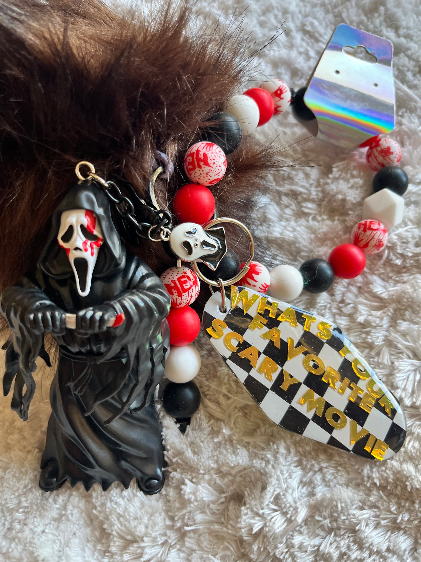Horror Bestie XL Emotional Support Trinket 🖤 (Ghostie)
