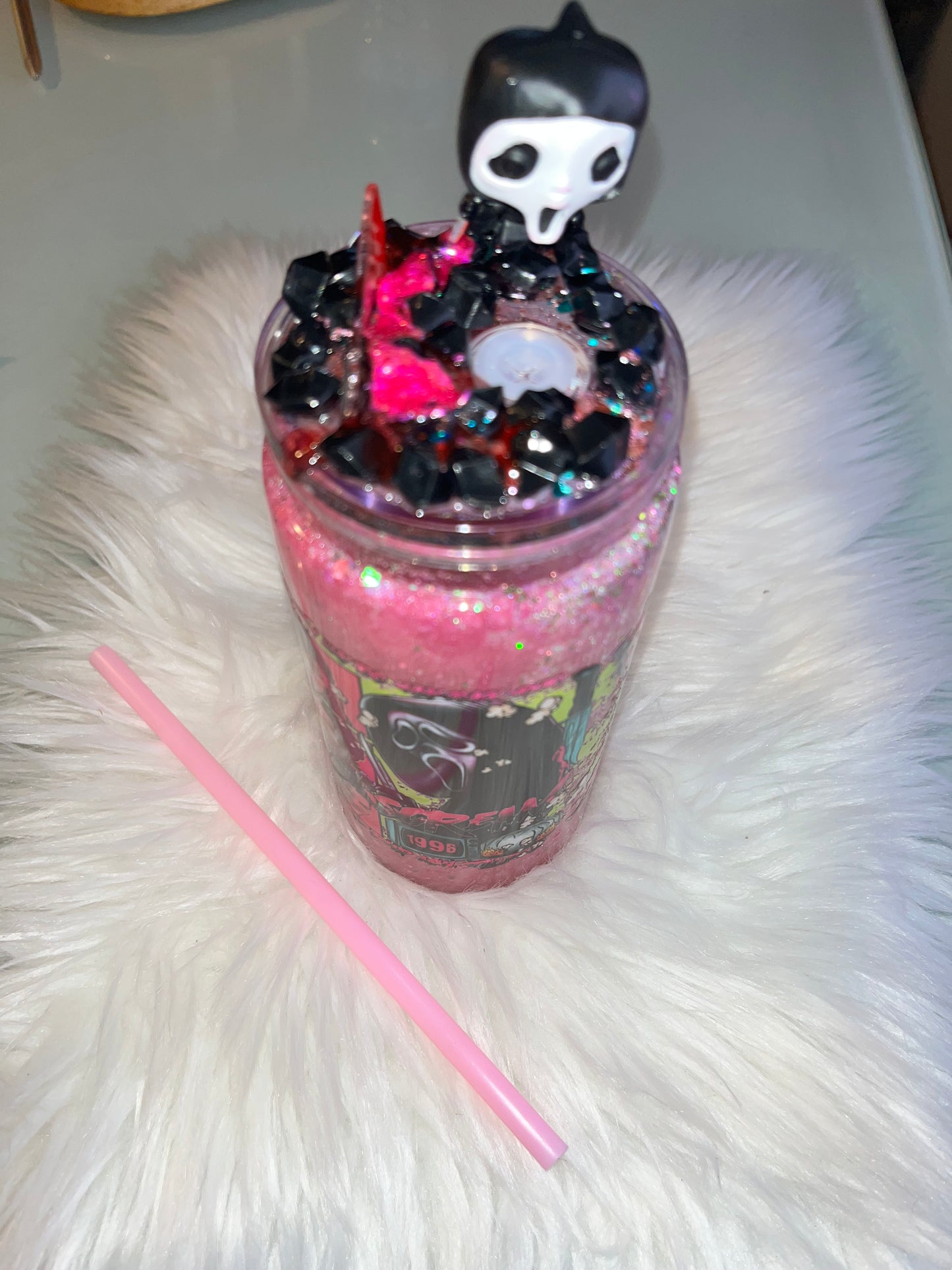 🖤🔪 Pre-Order: Ghostface Mystery Tumbler w/ Ghostface Lid