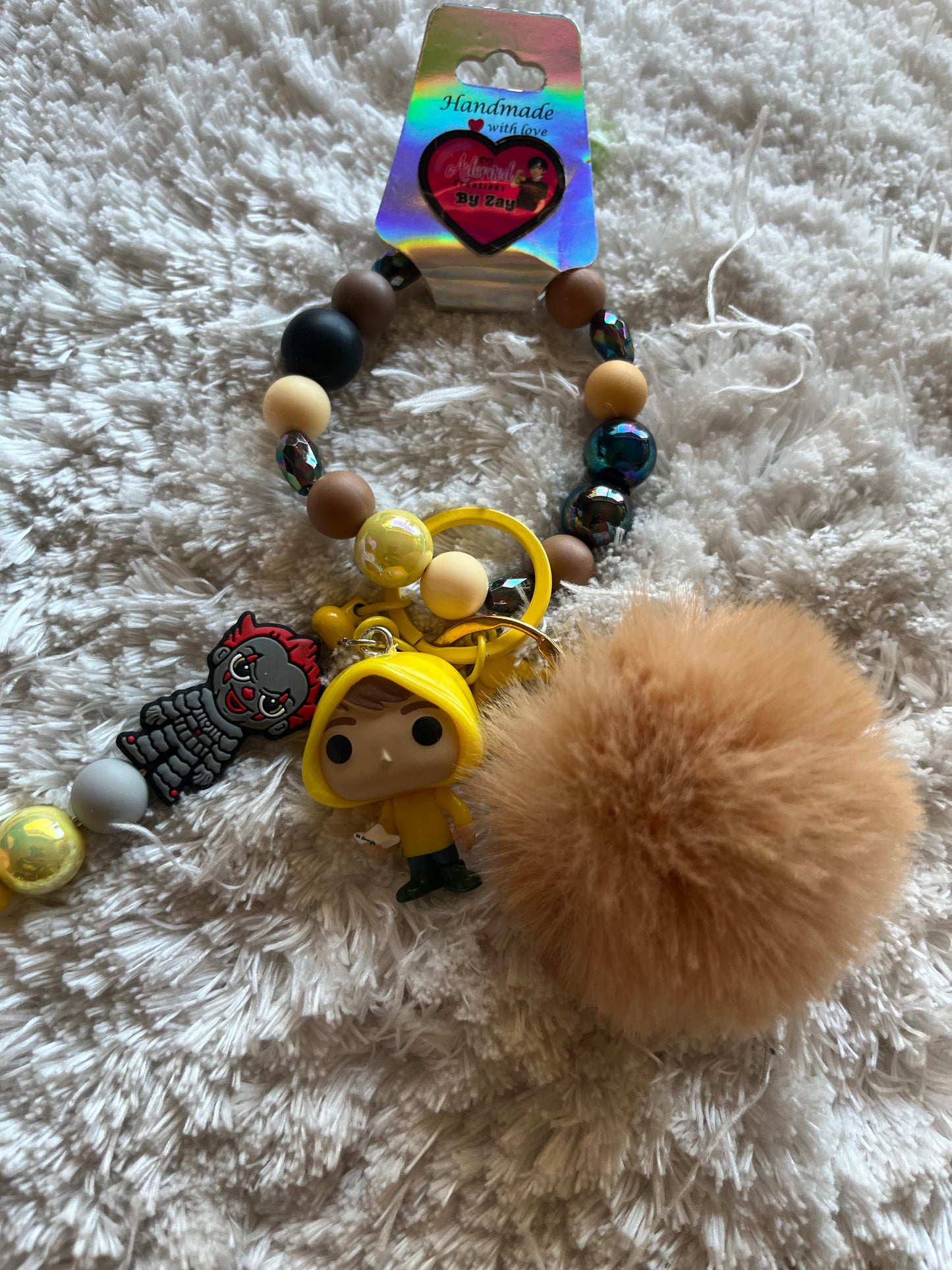 Horror Bestie MINI Emotional Support Trinket (George) 💛