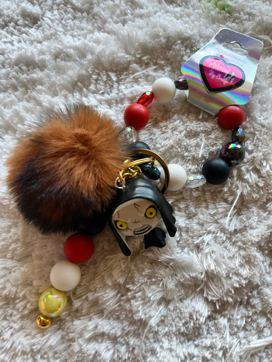 Horror Bestie MINI Emotional Support Trinket (Nun) 🖤
