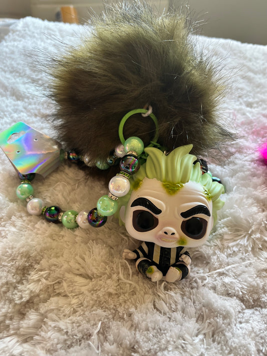 Horror Bestie XL Emotional Support Trinket (Green Bud)🖤