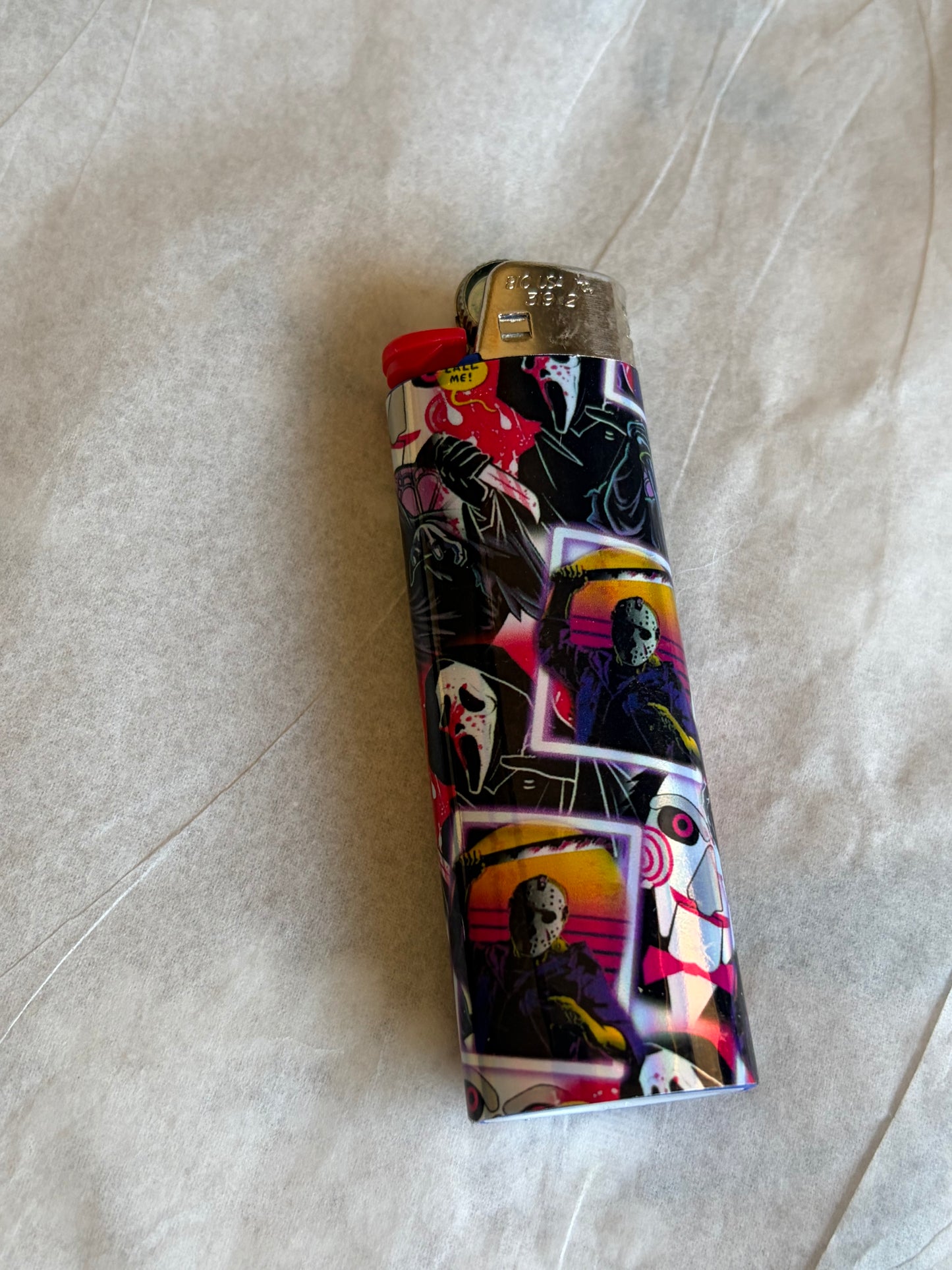 Custom horror lighters 🖤