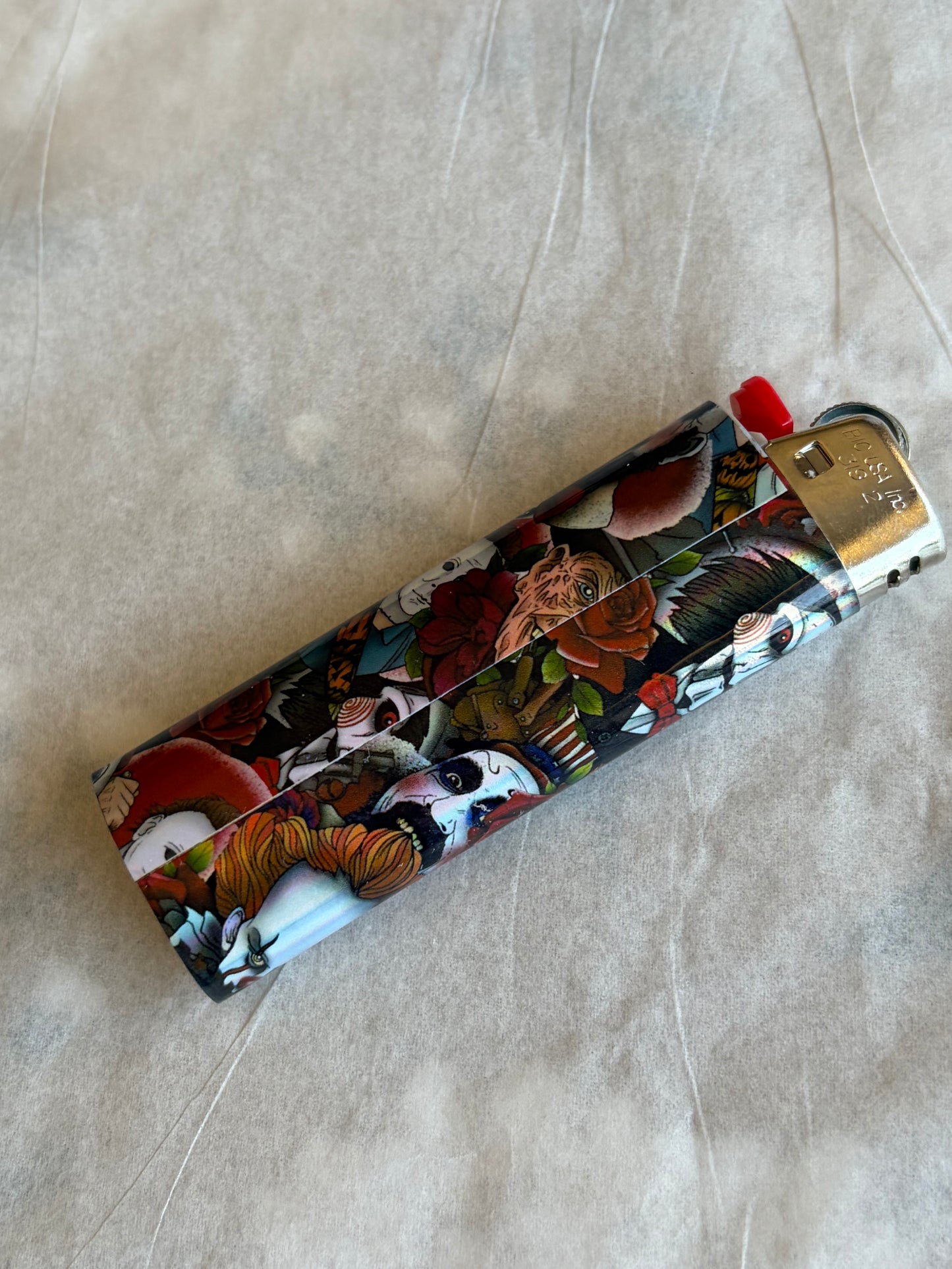 Custom horror lighters 🖤