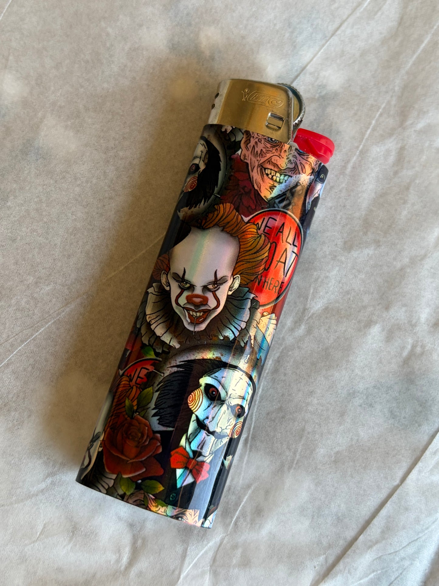 Custom horror lighters 🖤