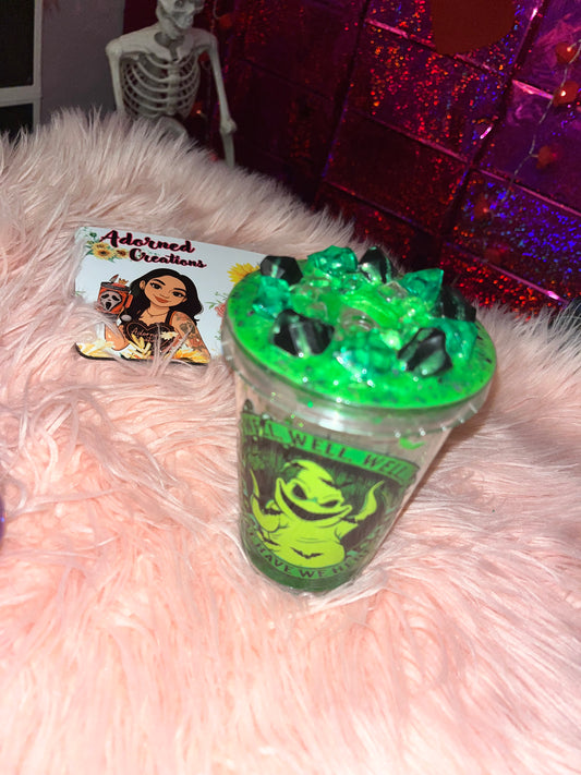 12 oz Oogie Boogie and gang slow drip tumbler!