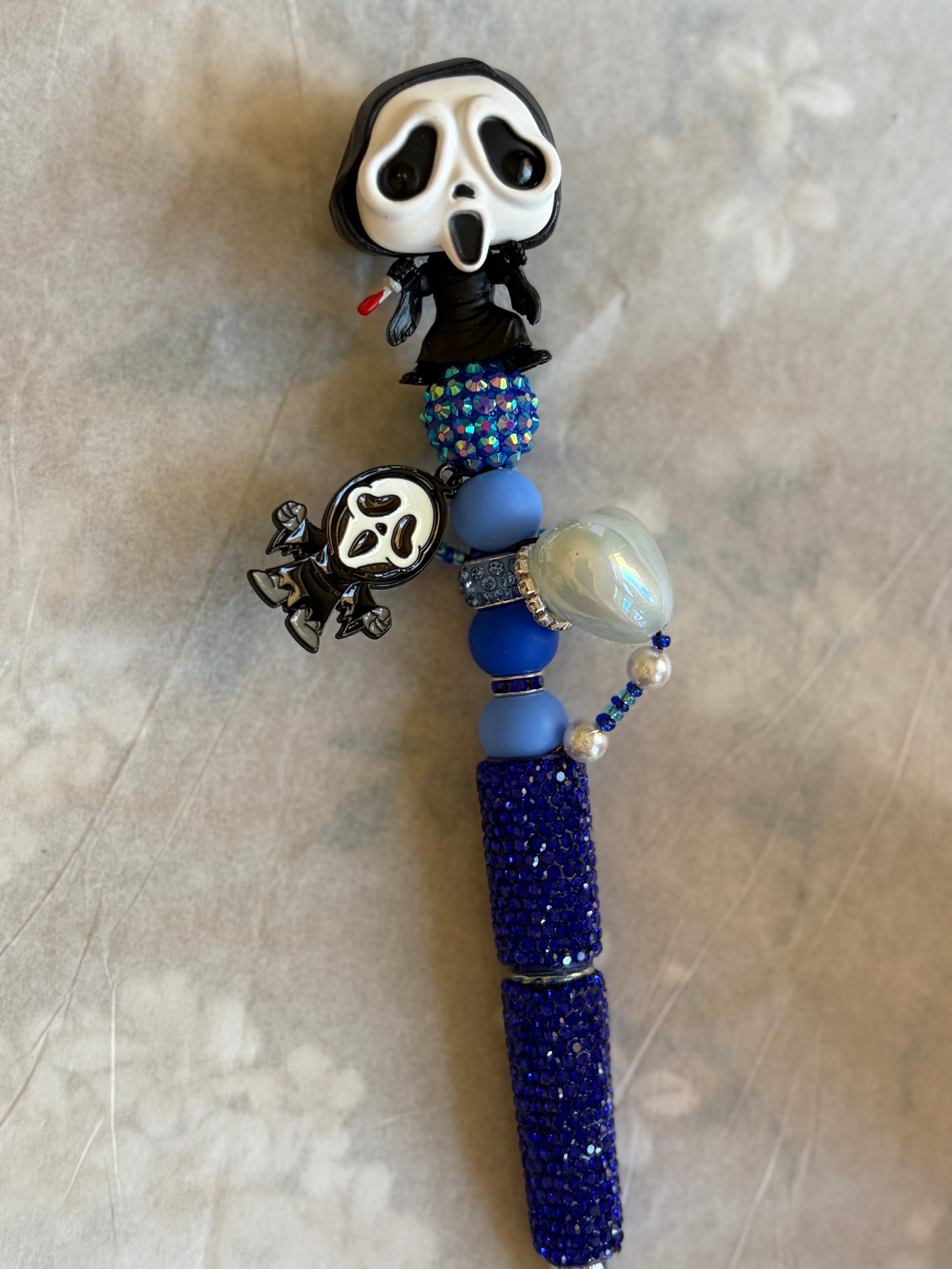 Ghostie Custom Rhinestone embellished luxury pen 🖤