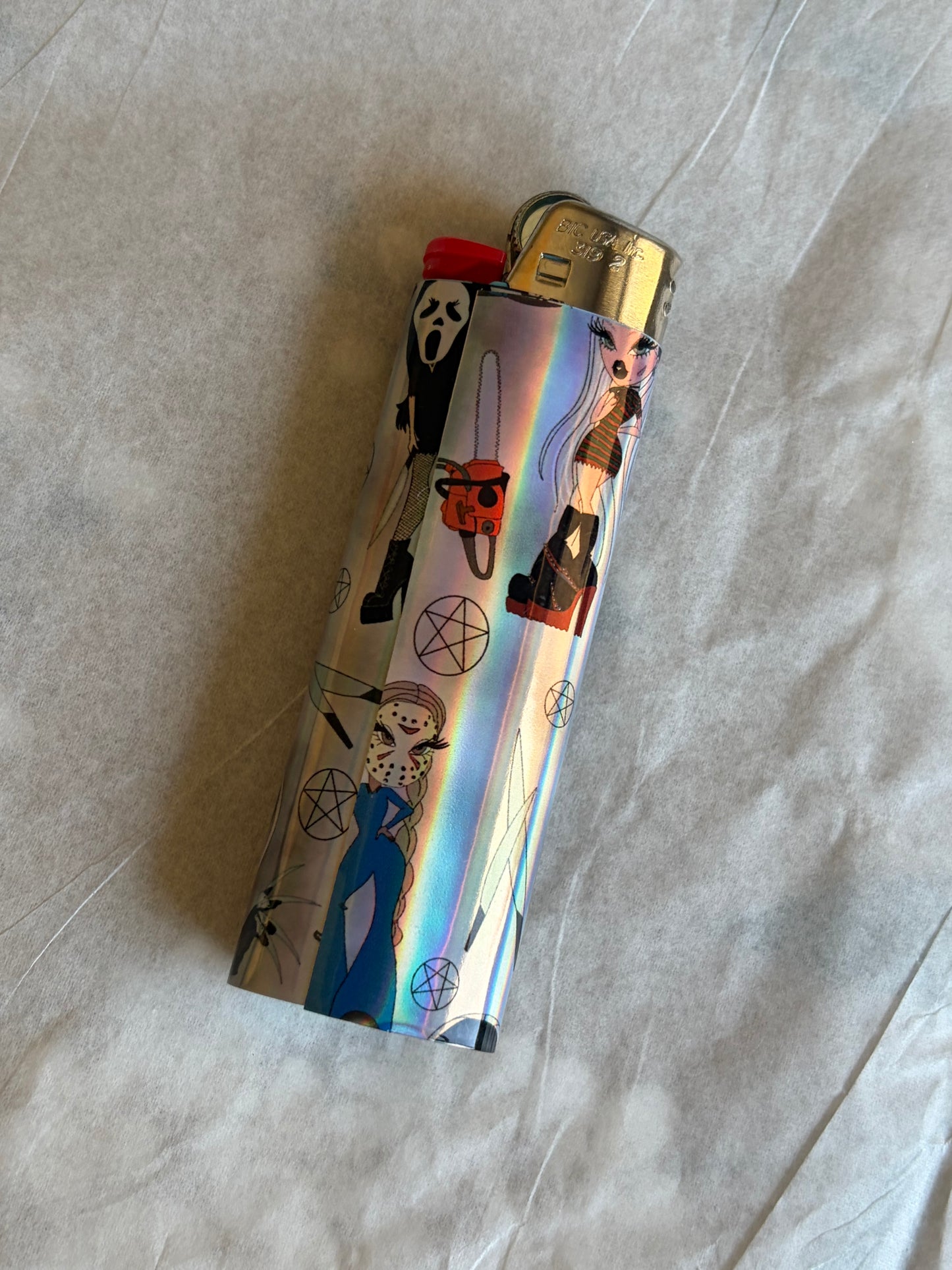 Custom horror lighters 🖤
