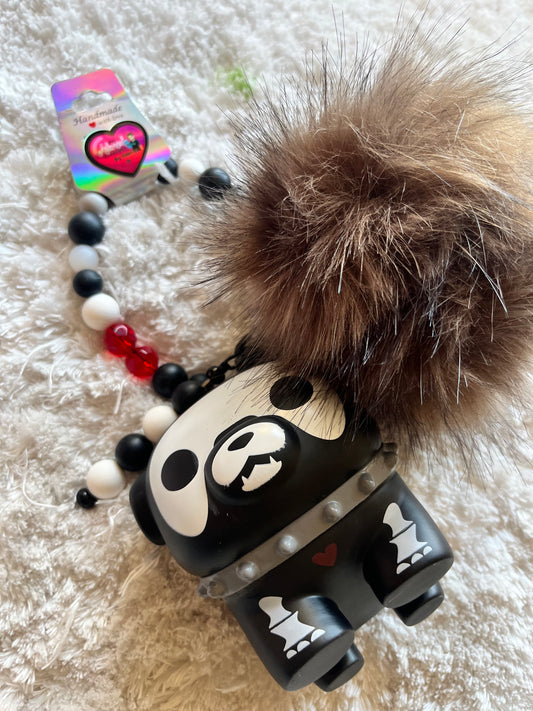 Horror Bestie XL Emotional Support Trinket (Skele-dog) 🖤