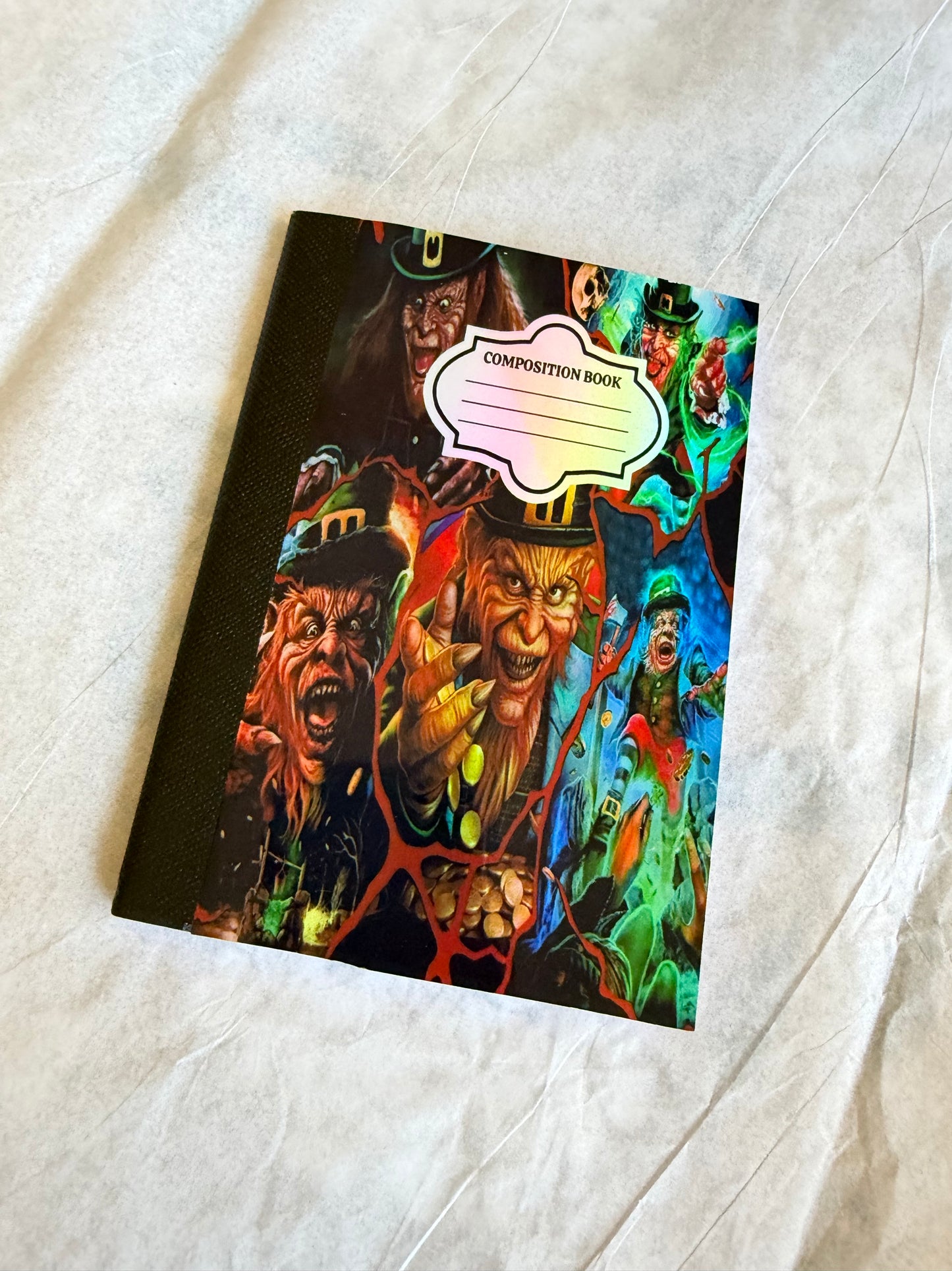 Custom horror Mini Composition books with matching pencil 🖤