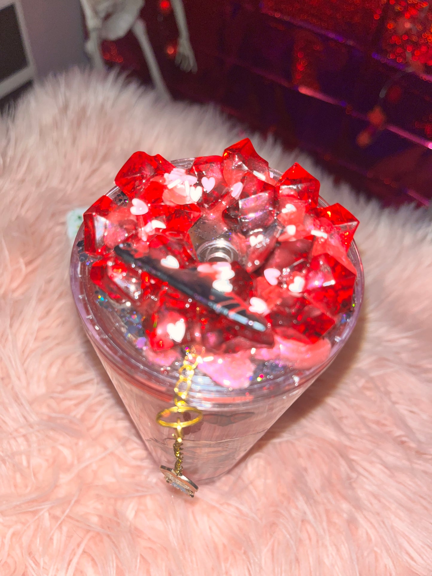 24 oz blood drop Tiffany and Chucky tumbler!
