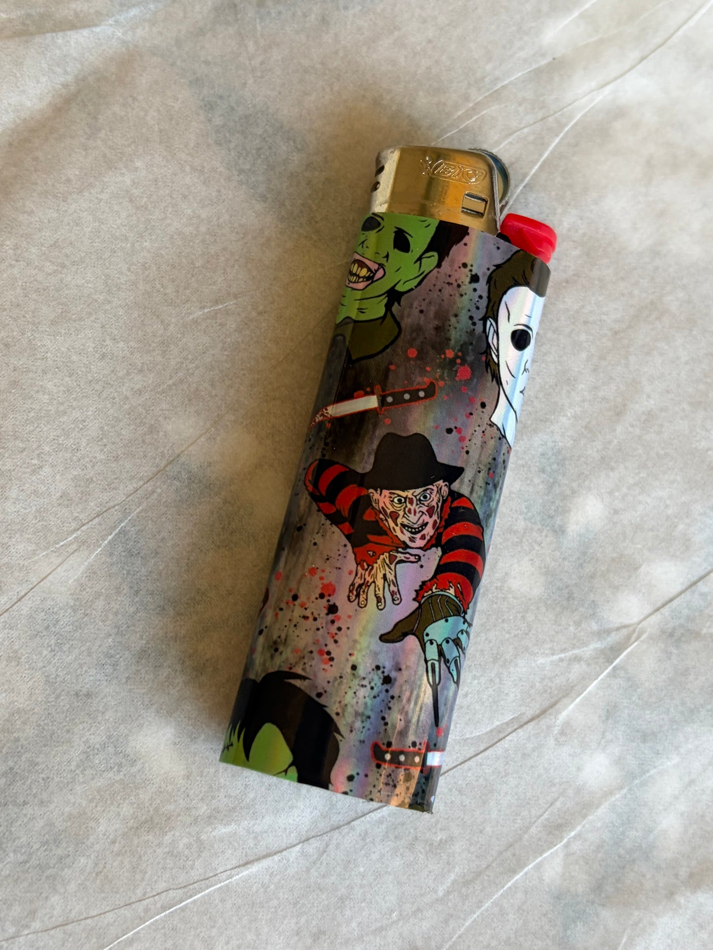 Custom horror lighters 🖤